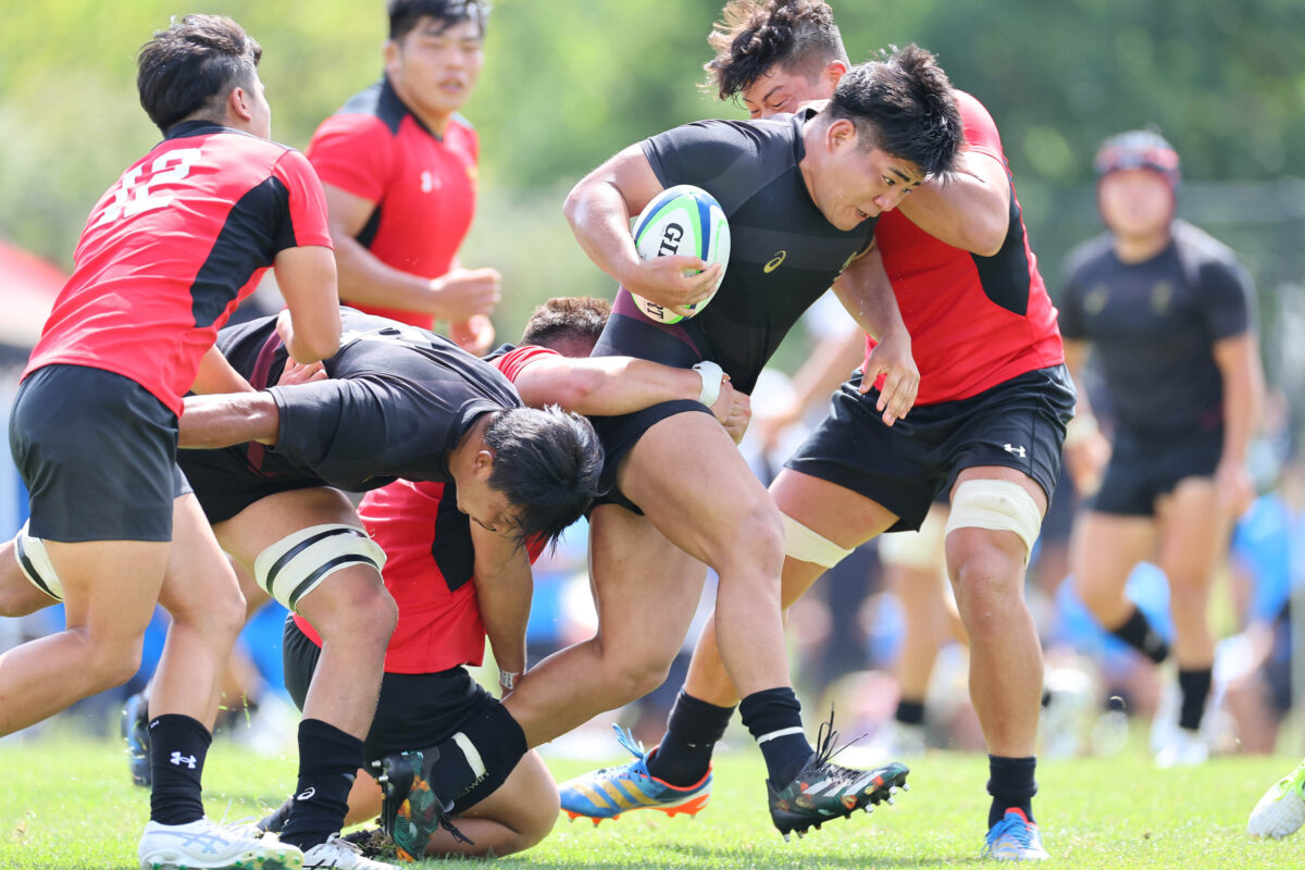 前日、1年生の涙にもらった勇気。早大、夏の帝京大戦に38-14と快勝