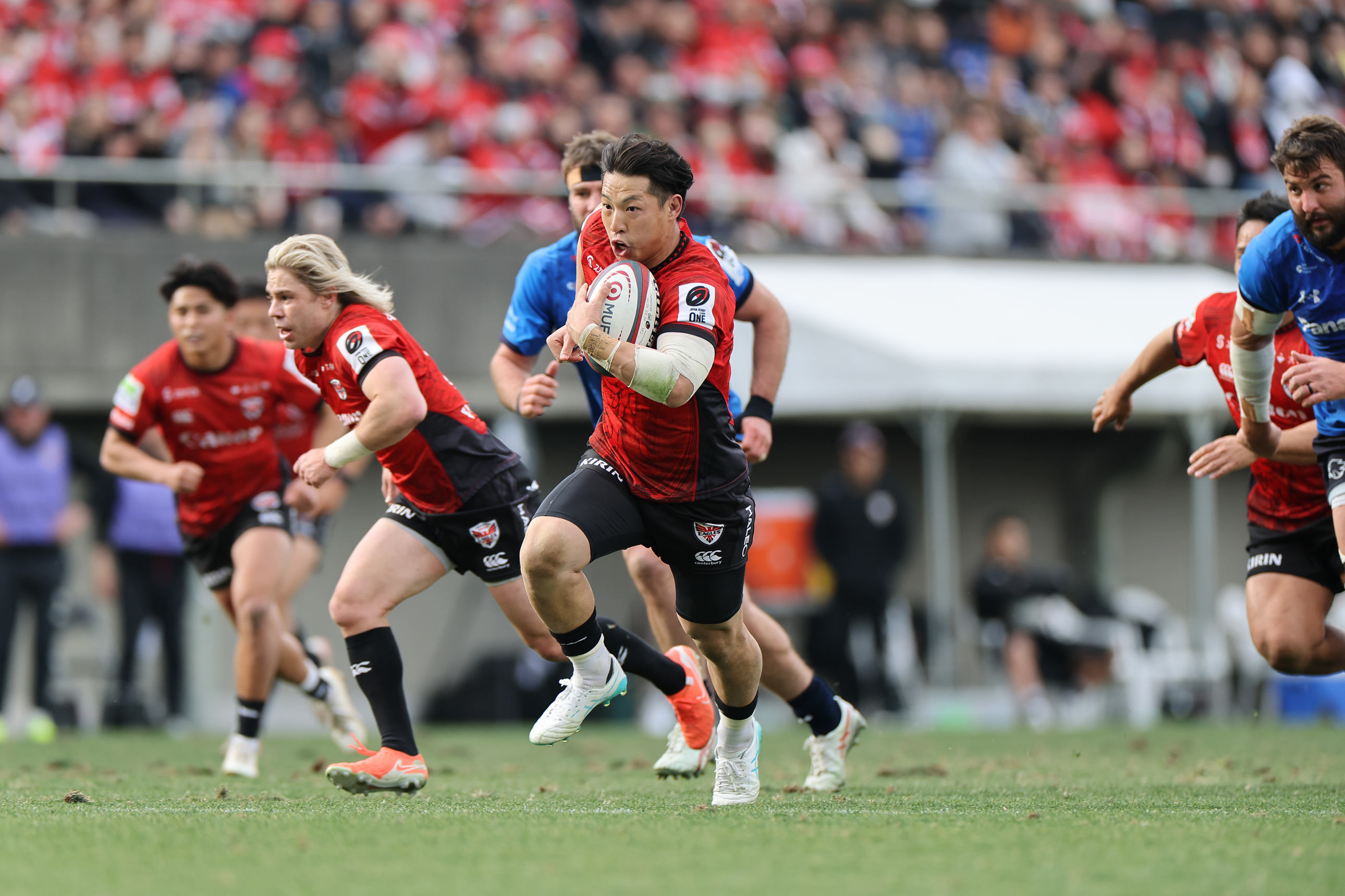 今季初先発をつかんだ。田畑凌［横浜キヤノンイーグルス］、実直に生きる。